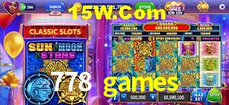 Welcome Bonus 778 games